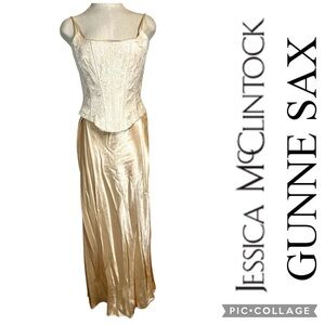 Gunne Sax prom dress
